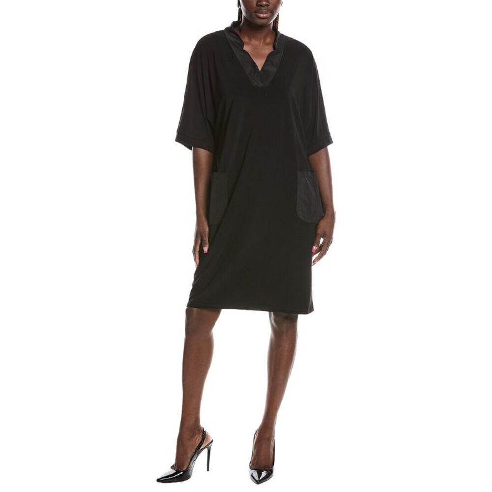Joseph Ribkoff Womens Midi Dress, Black